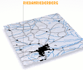 3d view of Ried am Riederberg