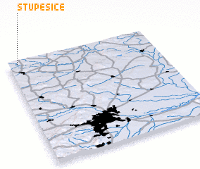 3d view of Stupešice