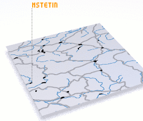 3d view of Mstětín