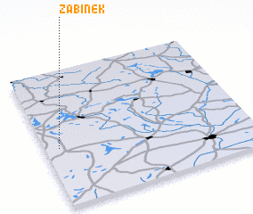 3d view of Żabinek