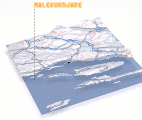 3d view of Male Kuknjare