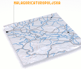 3d view of Mala Gorica Turopoljska