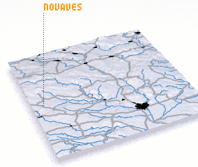 3d view of Nová Ves