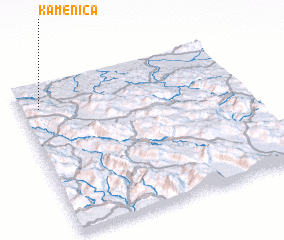 3d view of Kamenica