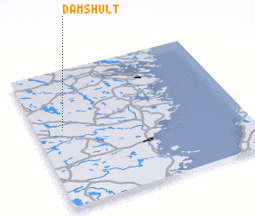 3d view of Dämshult