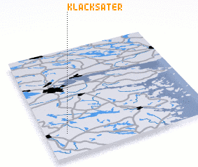 3d view of Klacksäter