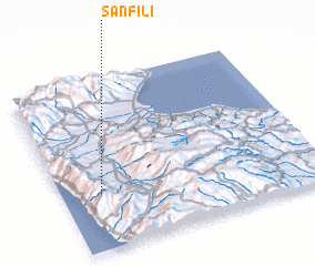 3d view of San Fili