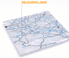 3d view of Majske Poljane