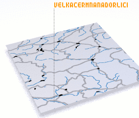 3d view of Velká Čermná nad Orlicí