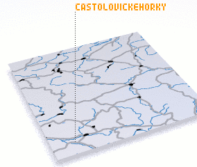 3d view of Častolovické Horky