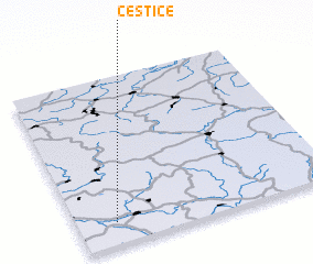 3d view of Čestice