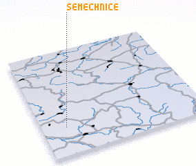 3d view of Semechnice