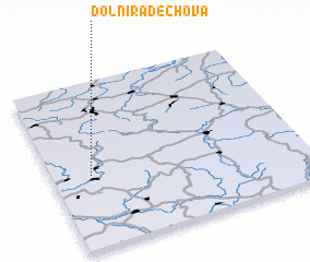 3d view of Dolní Radechová