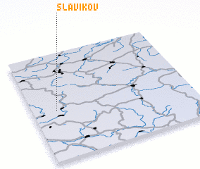 3d view of Slavíkov