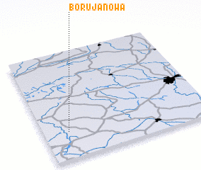 3d view of Boruja Nowa