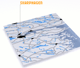 3d view of Skarphagen