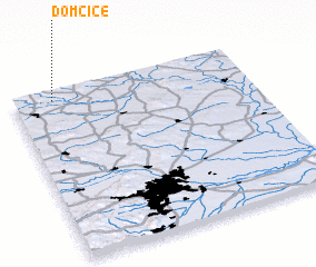 3d view of Domčice