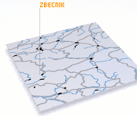 3d view of Zbečník