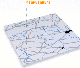 3d view of Stary Tomyśl