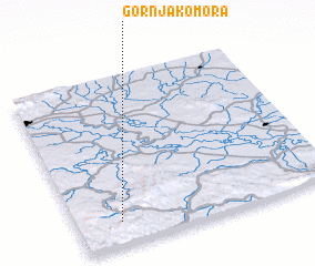 3d view of Gornja Komora