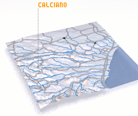 3d view of Calciano