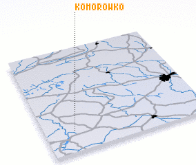 3d view of Komorówko