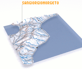 3d view of San Giorgio Morgeto