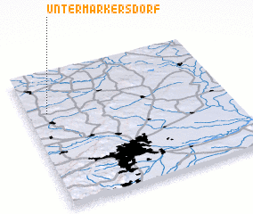 3d view of Untermarkersdorf