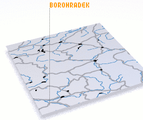 3d view of Borohrádek