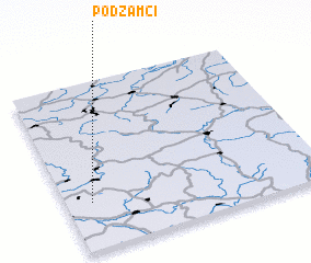 3d view of Podzámčí