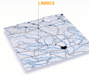 3d view of Lhánice