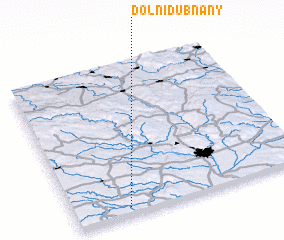 3d view of Dolní Dubňany