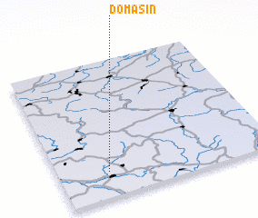 3d view of Domašín