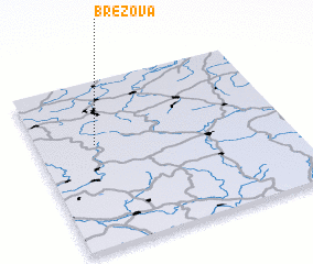 3d view of Březová