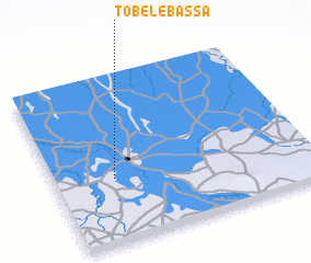 3d view of Tobélé Bassa