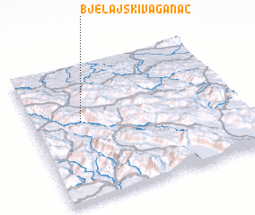 3d view of Bjelajski Vaganac