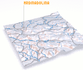 3d view of Mrđina Dolina