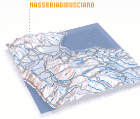 3d view of Masseria di Rusciano