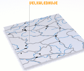 3d view of Velká Ledhuje