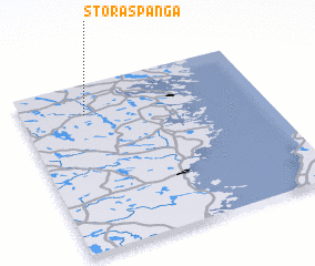 3d view of Stora Spånga