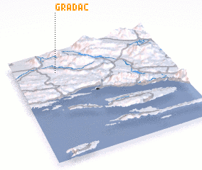 3d view of Gradac