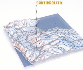 3d view of SantʼIppolito