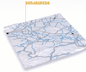 3d view of Donja Greda