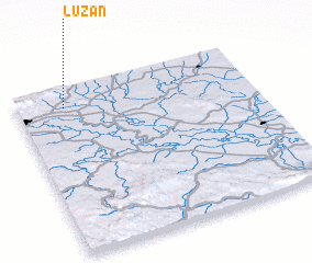 3d view of Lužan