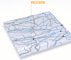 3d view of Peščeno