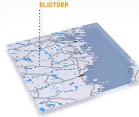 3d view of Blixtorp