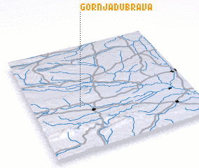 3d view of Gornja Dubrava