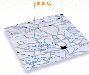 3d view of Pivonice