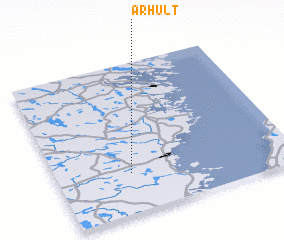 3d view of Århult