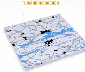 3d view of Tvärhandsbäcken